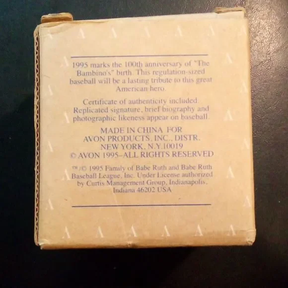 Brand New Babe Ruth "100th Anniversary" Commemorative Baseball - Picture 3 of 6